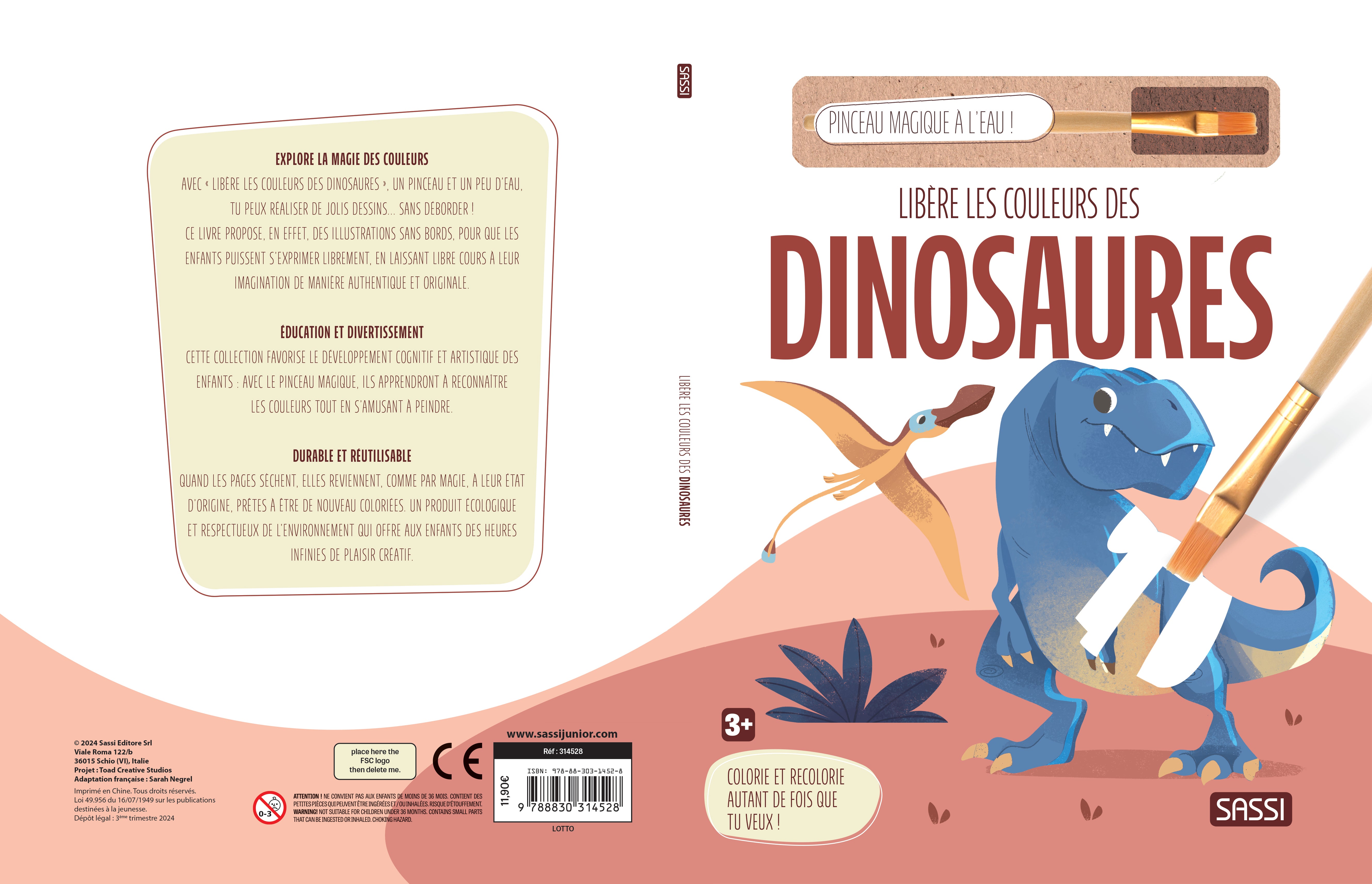 Libère les couleurs des dinosaures