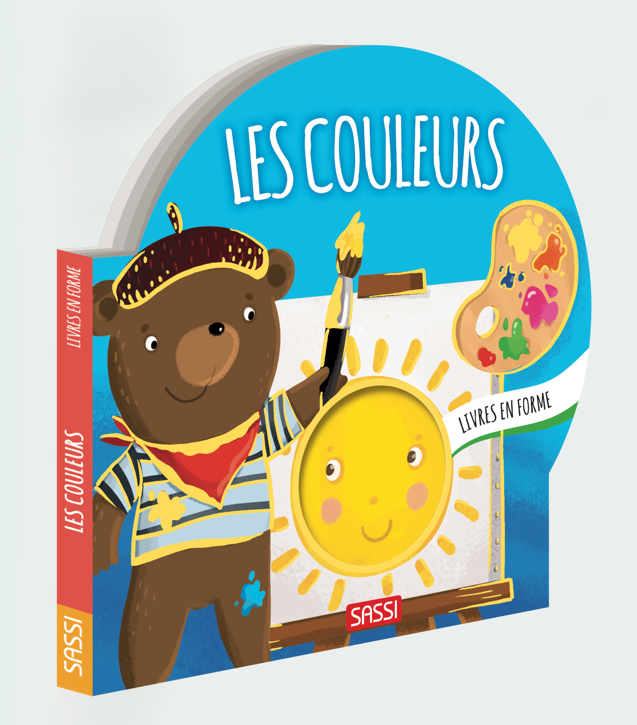 Livres en forme - Les couleurs