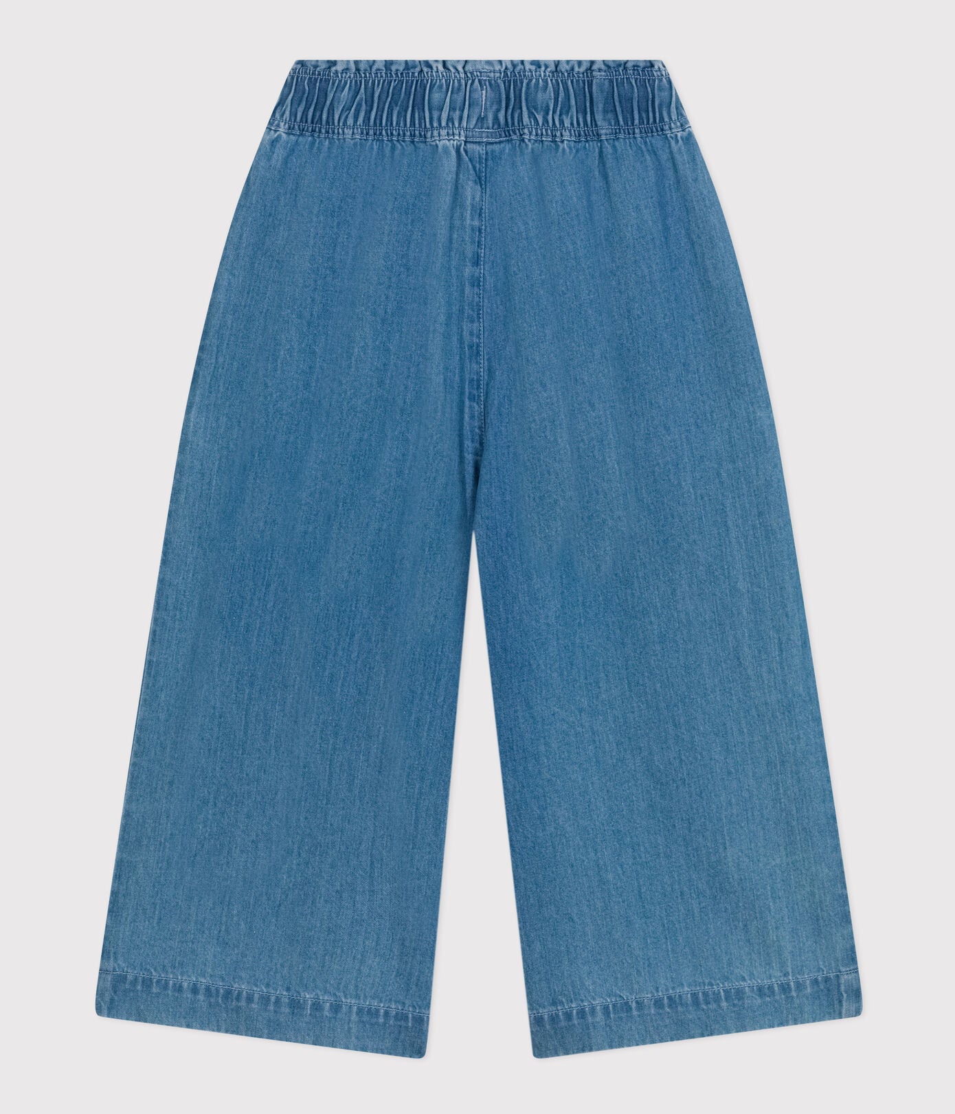 Pantalon large en denim léger - enfant