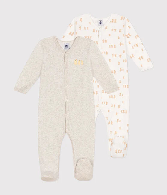 Lot de 2 pyjamas bébé