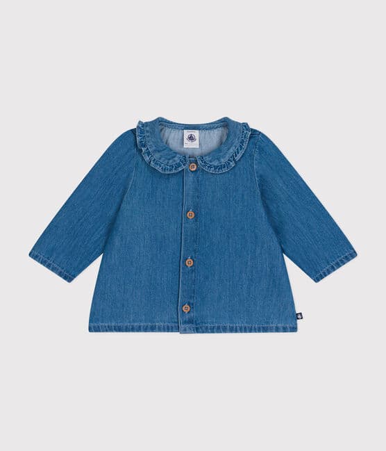 Blouse en denim léger bébé