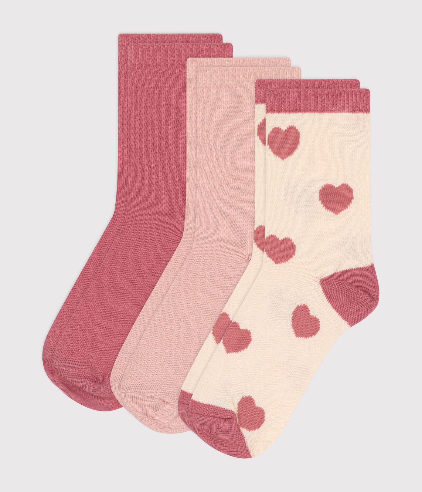 Lot de 3 paires de chaussettes enfant