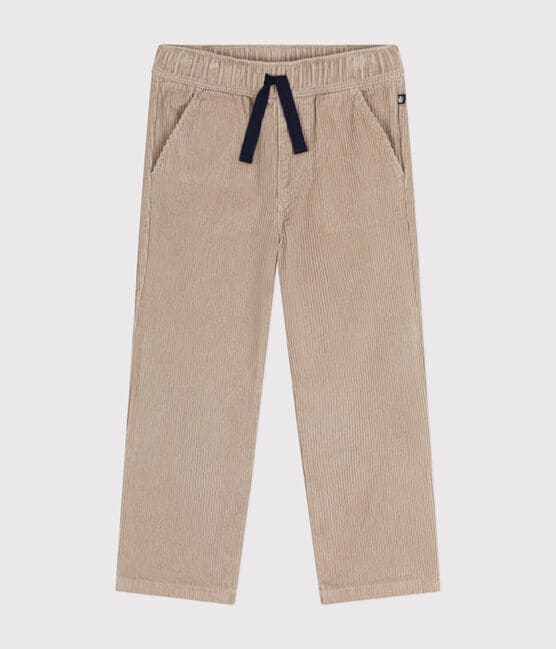 Pantalon droit en velours enfant