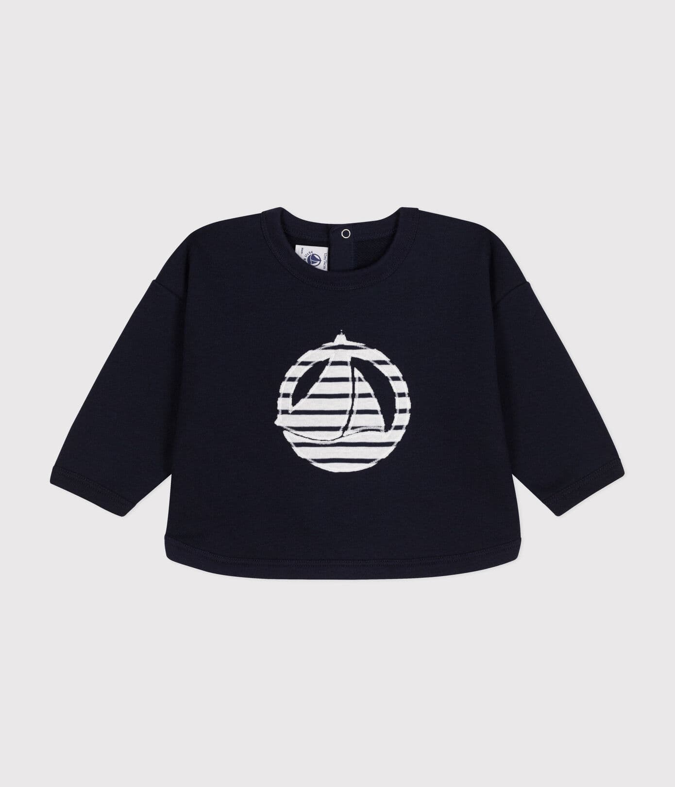 Sweatshirt en molleton bébé