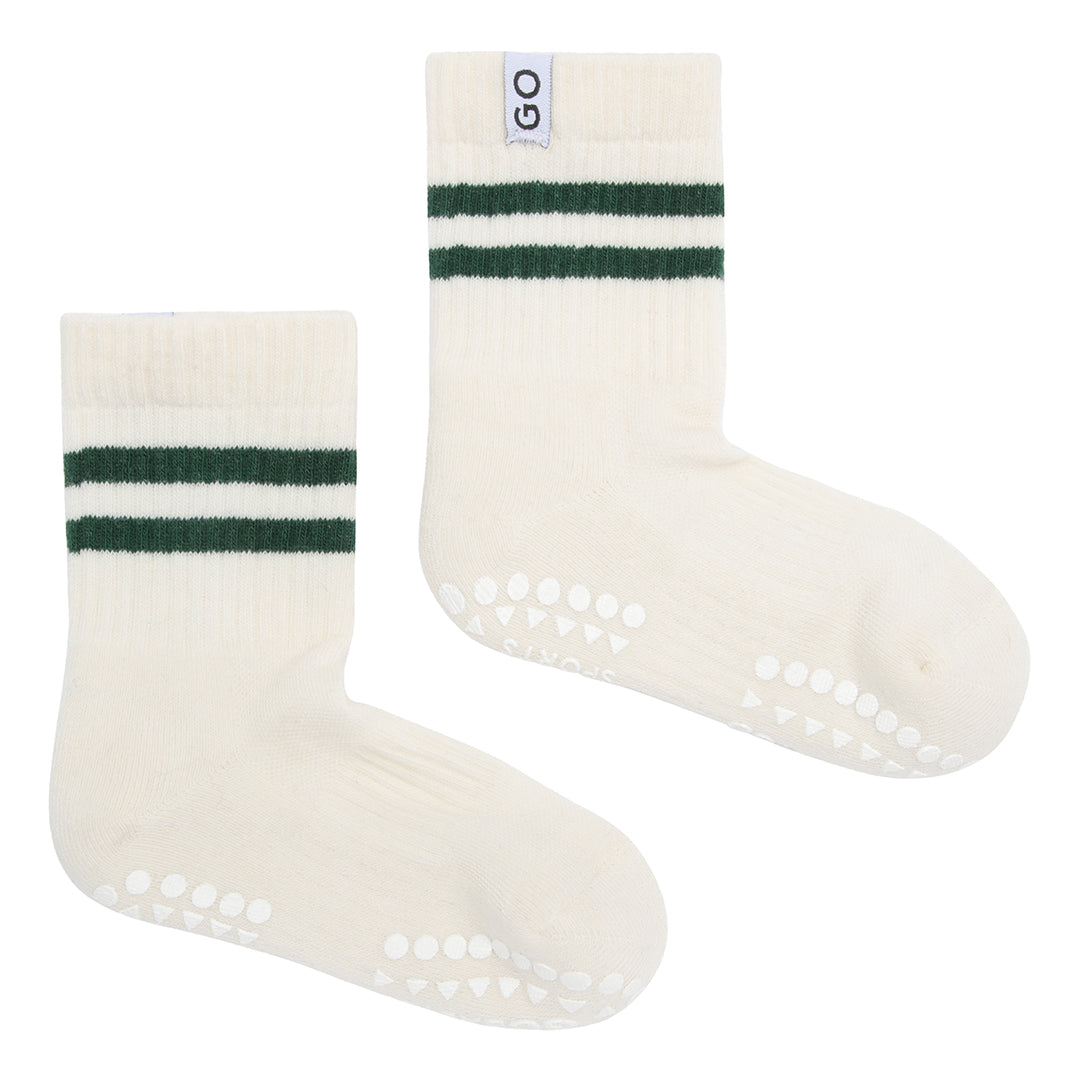 Chaussettes sport antidérapantes GoBabyGo - Green