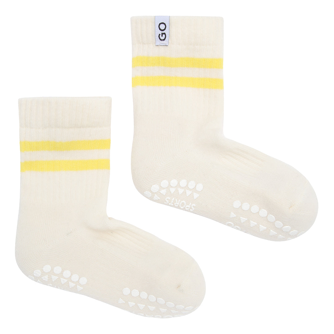 Chaussettes sport antidérapantes GoBabyGo - Yellow