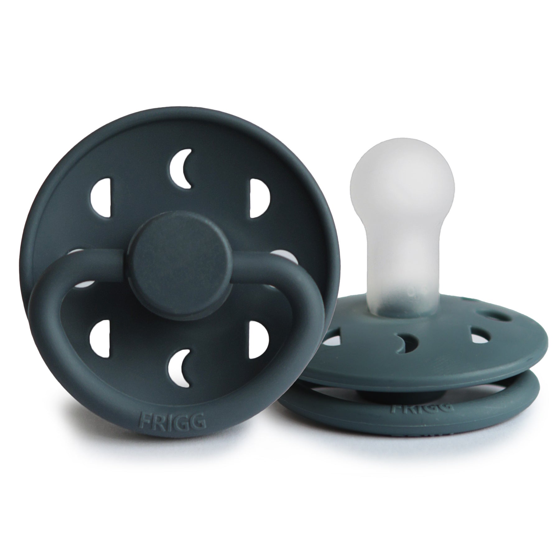 Tétine Moon silicone - Slate