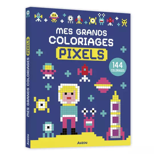 Mes grands coloriages - Pixels