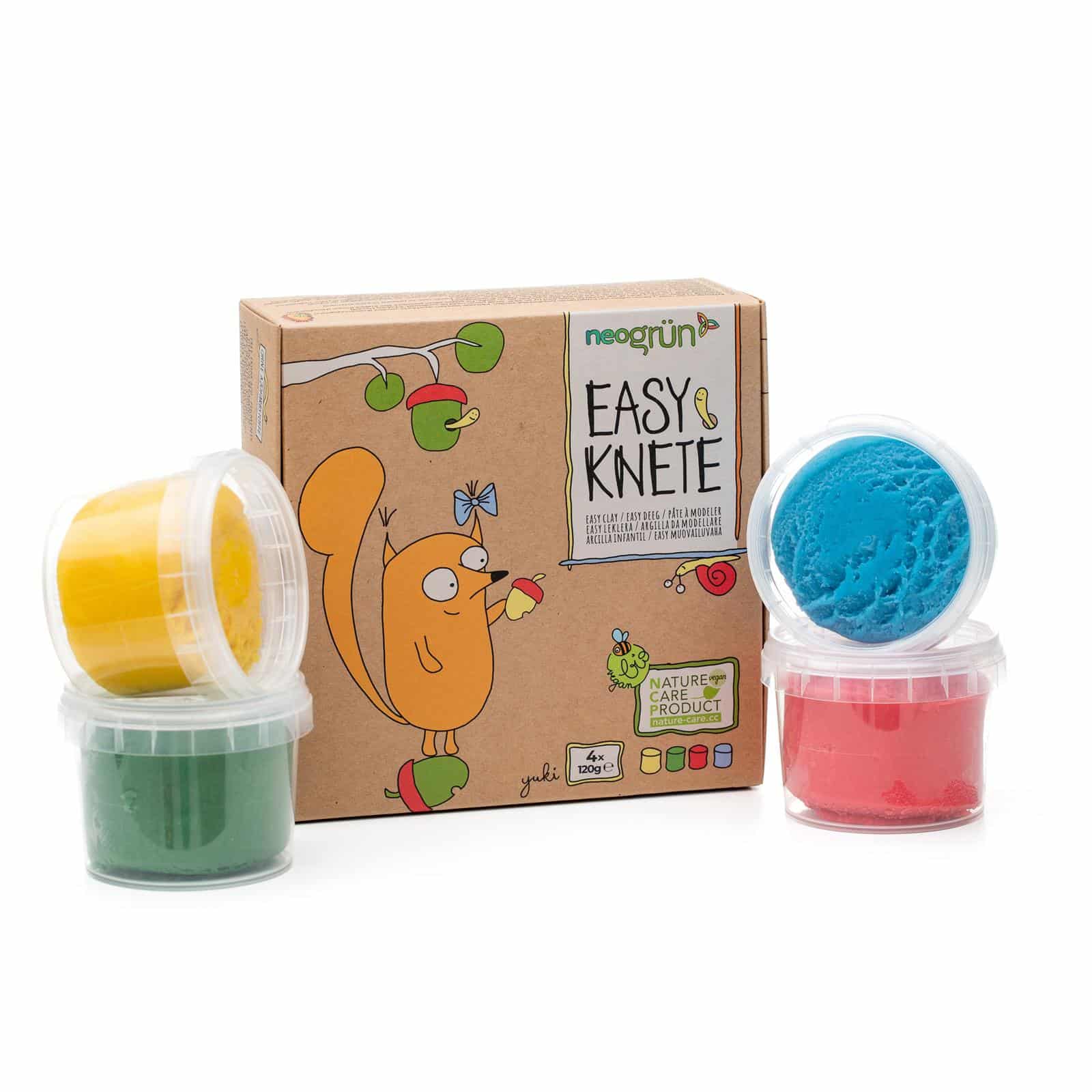 Set de pâte à modeler bio vegan - Yuki