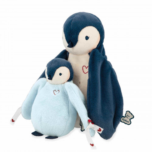 Peluches manchots câlins - bleus