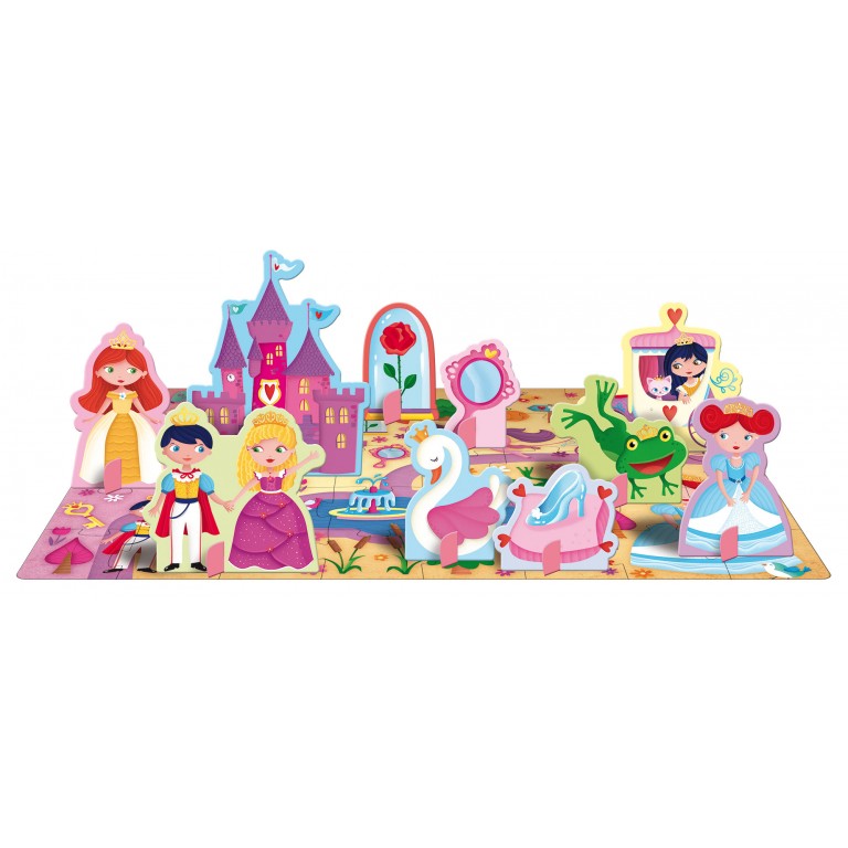 Livre Puzzle - Les Princesses