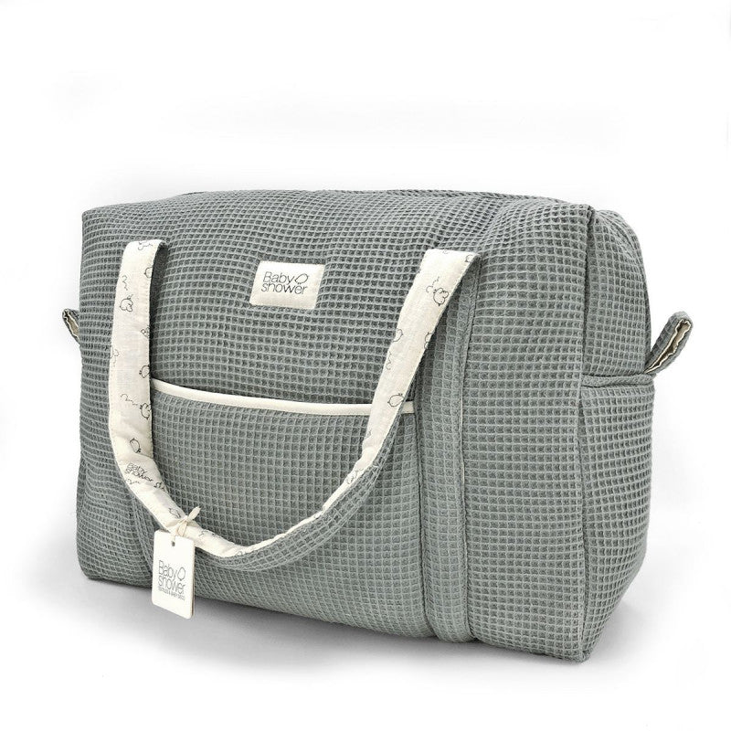 Sac à langer Camila waffle grey liste #332793