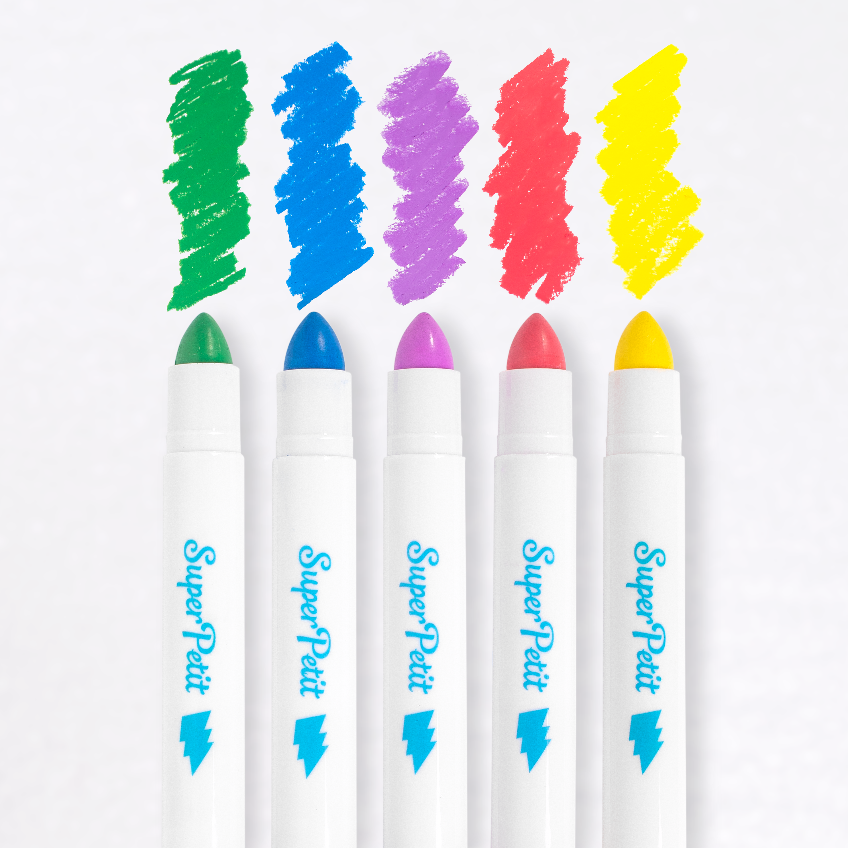 5 crayons de cire multi-surfaces