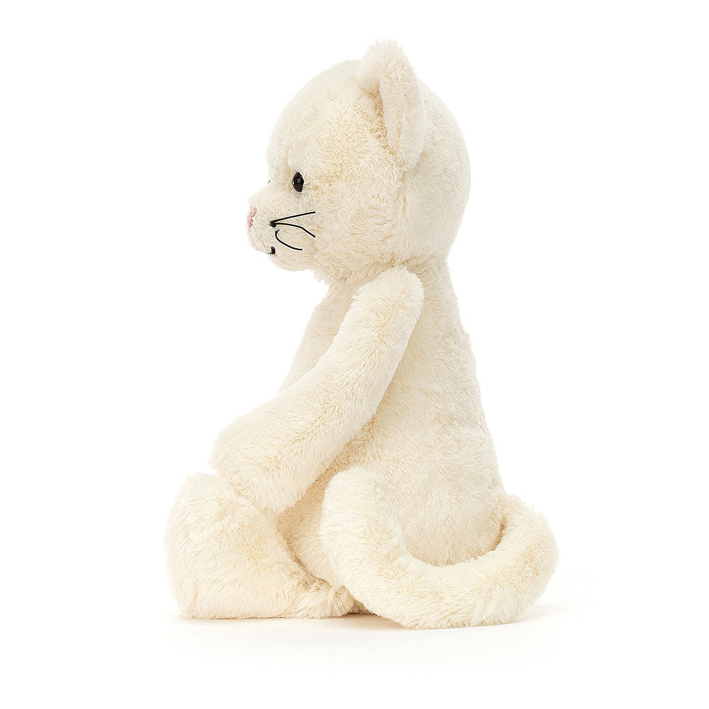 Peluche Bashful Cream Kitten Medium